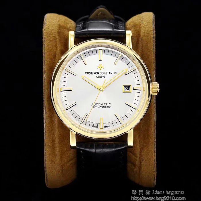 江詩丹頓 Vacheron Constantin YG廠 2019首發新款 縱橫升級版 821A零返修機芯 超強夜光 深度防水 男士腕表  wssb5045